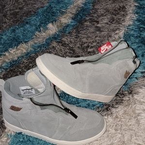 Womens Air Jordan Retro High Zip Mica Green